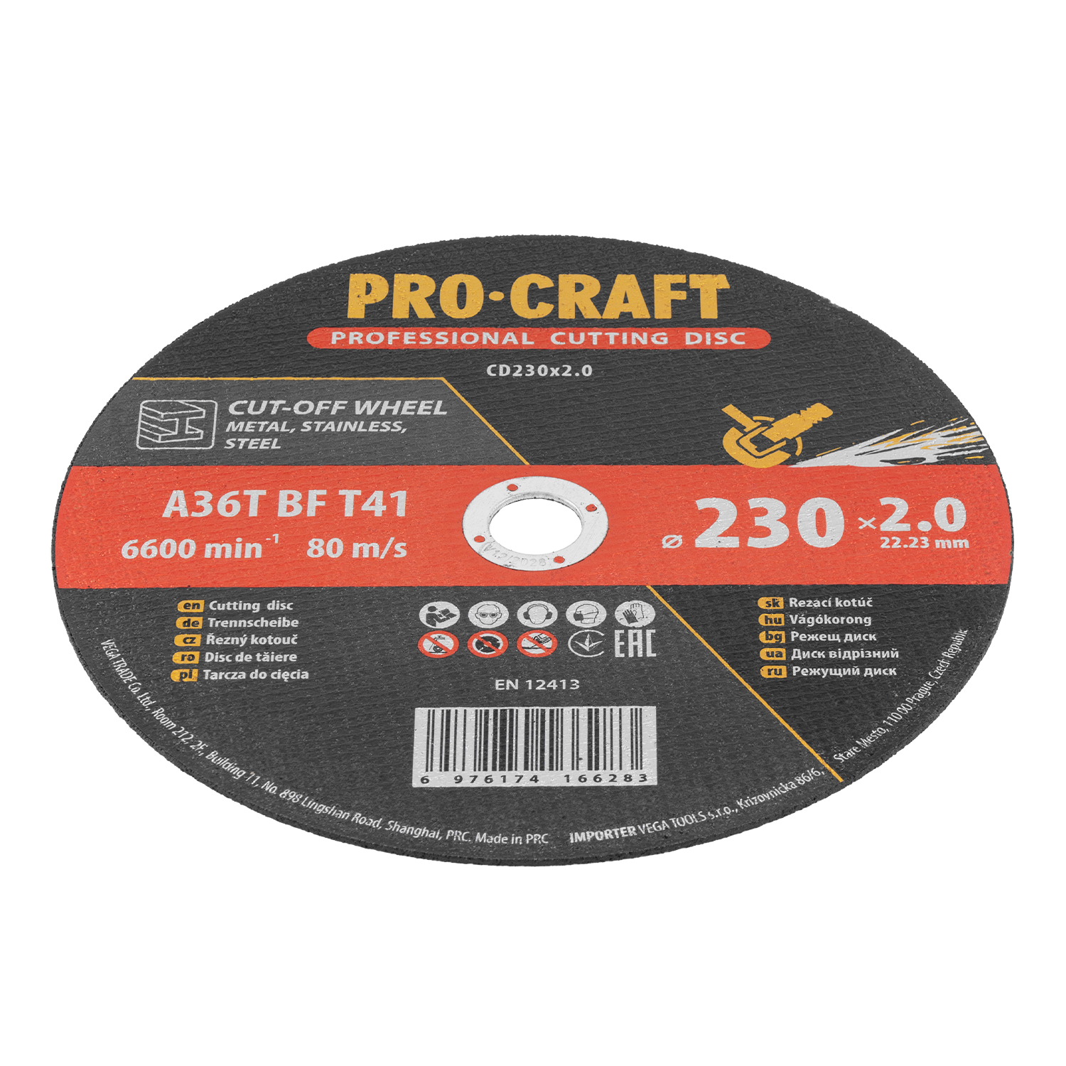 Řezný kotouč Procraft CD230x2.0