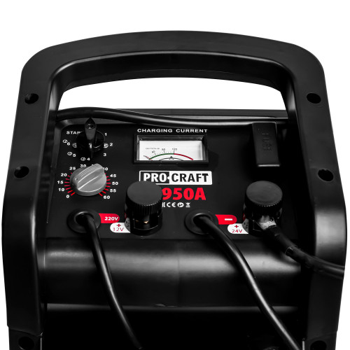 Procraft PZ950A nabíjačka autobatérií so štartovacím napájaním | PZ950A