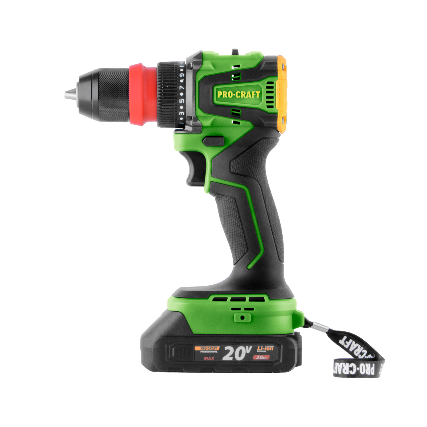 Aku vrtací šroubovák Procraft PA20LiDFR