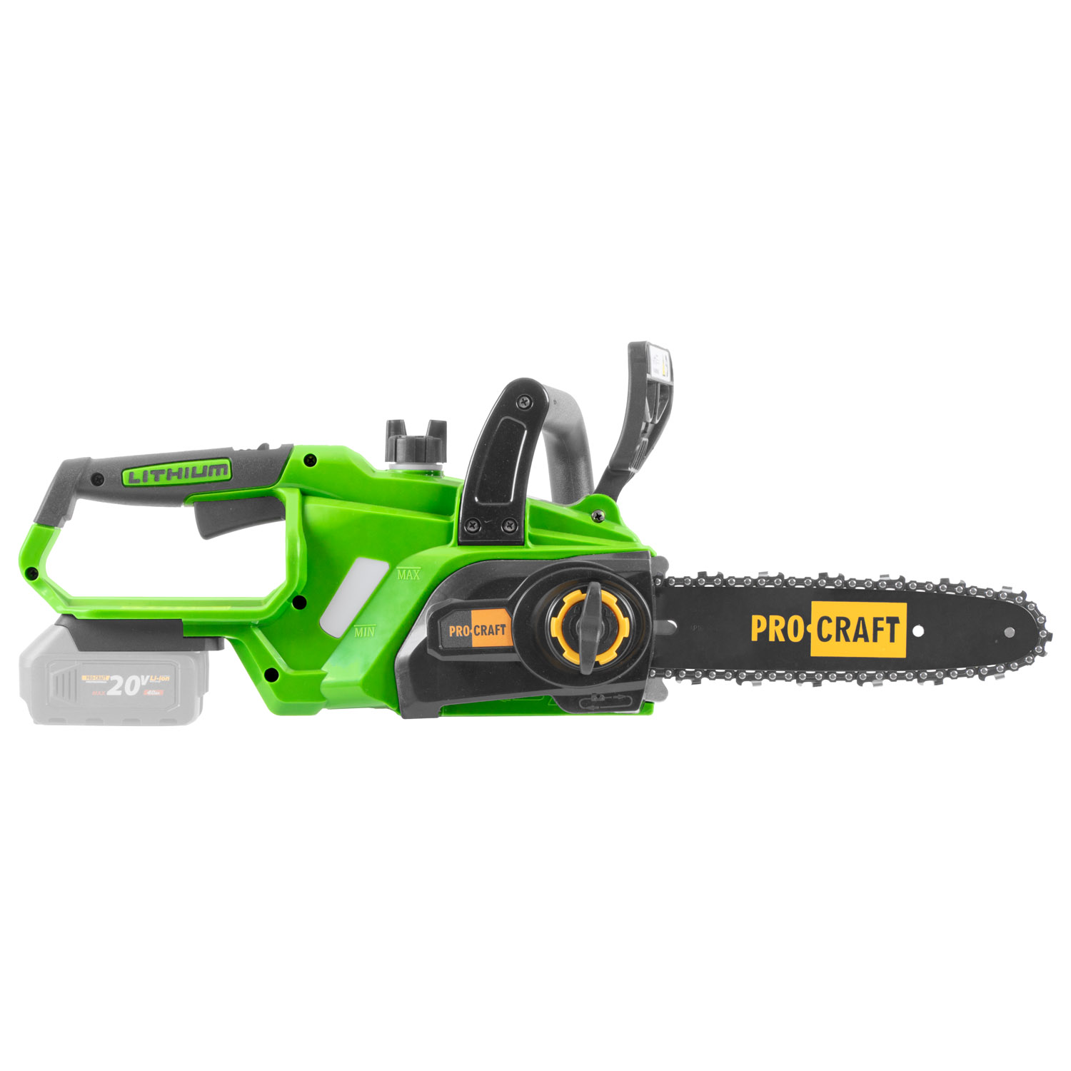 Aku řetězová pila Procraft PKA36 (bez baterie a nabíječky)