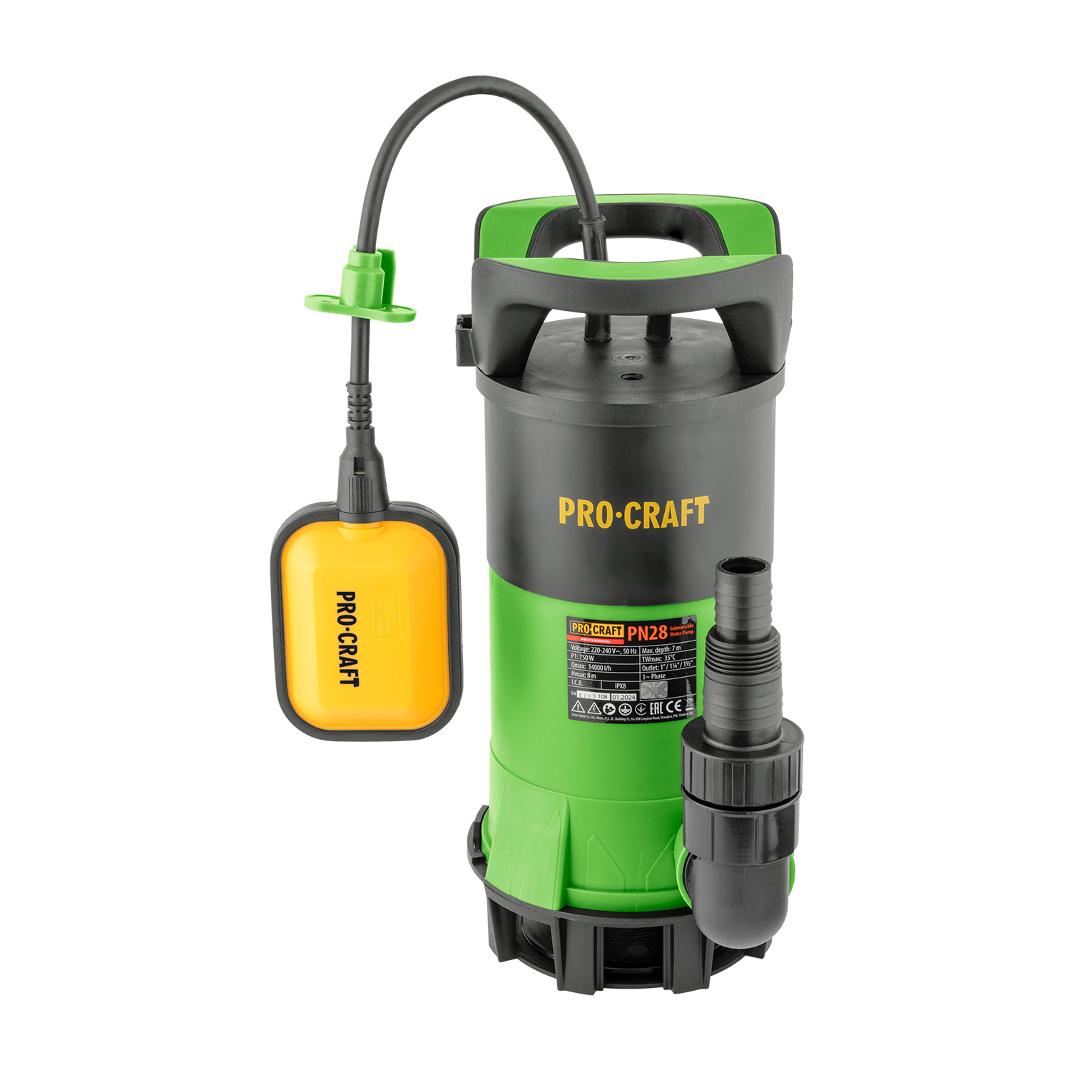 Čerpadlo ponorné Procraft PN28