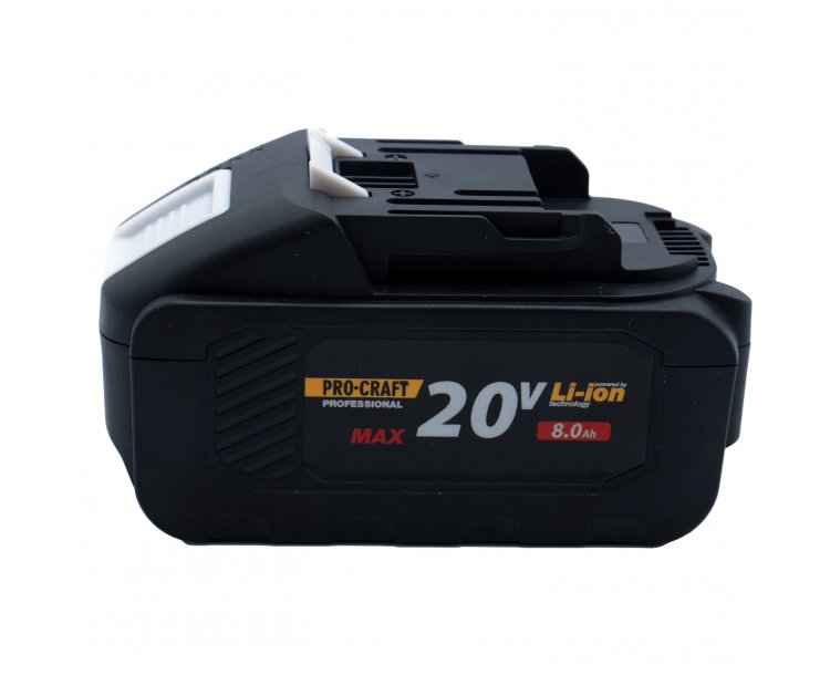 Akumulátor 20V Li-ion, 8000mAh Procraft 20/8 | 20/8