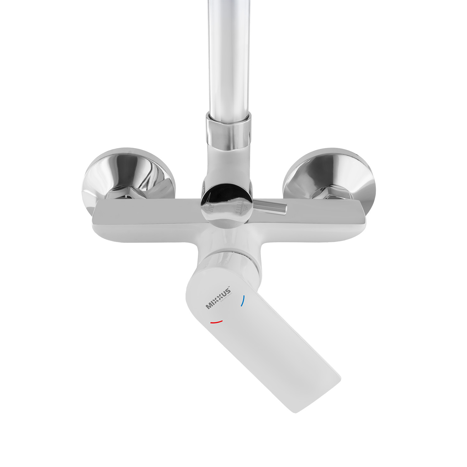 Sprchový sloup s baterií MIXXUS PREMIUM ALEX 003-J WHITE-CHROME, bílý-chrom