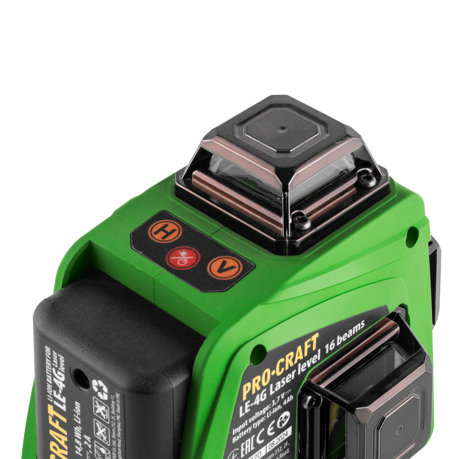Krížový, samonivelačný laser so statívom Procraft LE-4G | SLE-4G/Laser Level Tripod