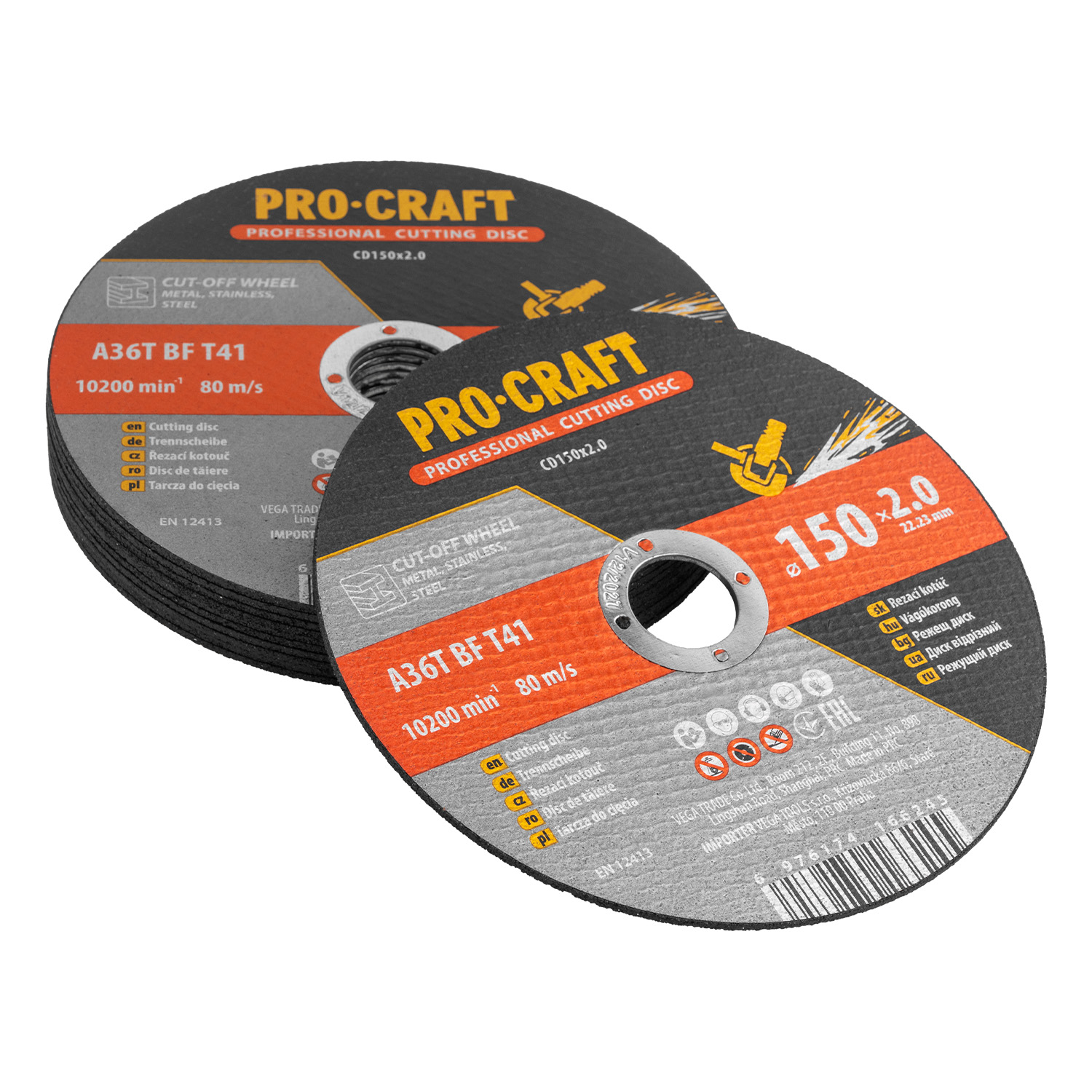 Řezný kotouč Procraft CD150x2.0