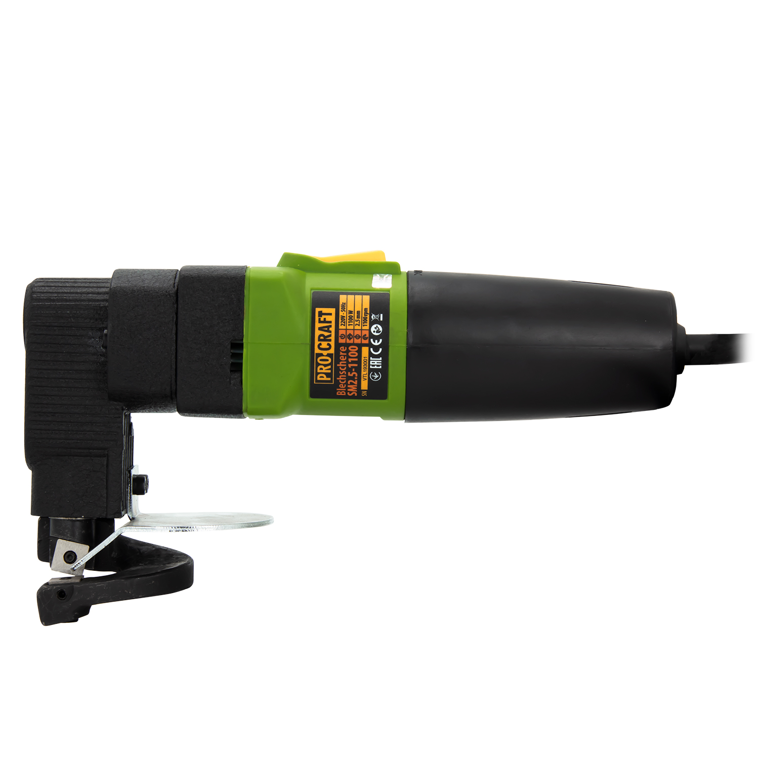 Procraft SM 2,5 elektrické nožnice na plech | SM 2,5