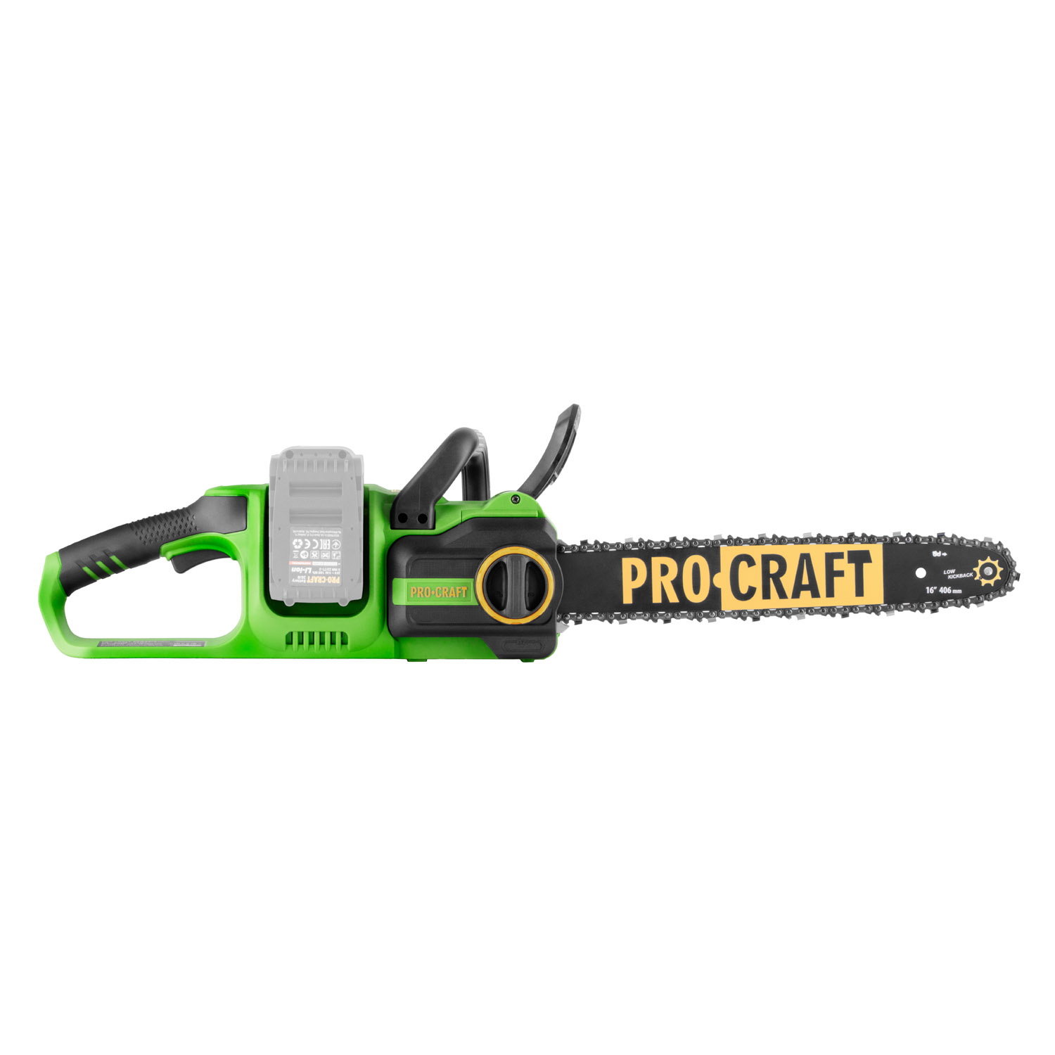 Aku řetězová pila Procraft PCA42/2 (bez baterie a nabíječky)