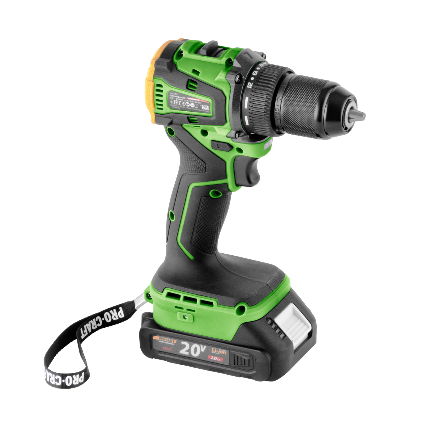Aku vrtací šroubovák Procraft PA20Li
